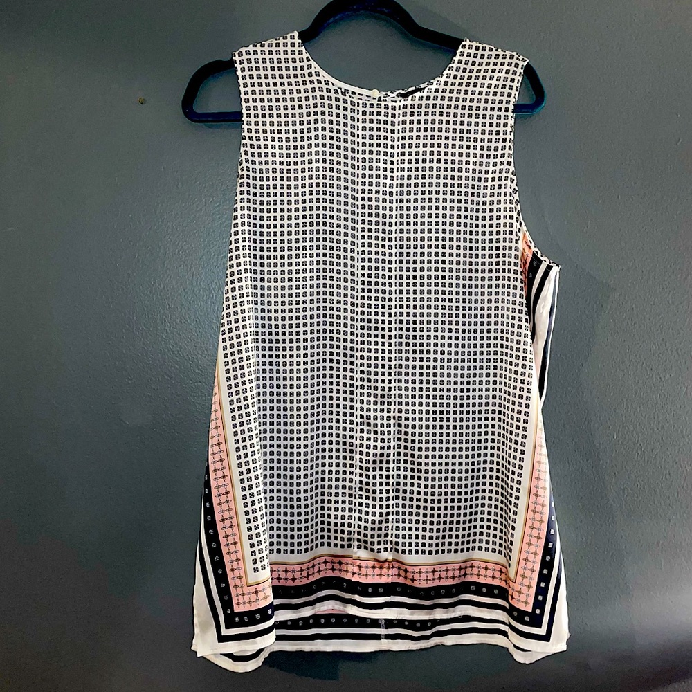 Ann Taylor Sheer Tank Top